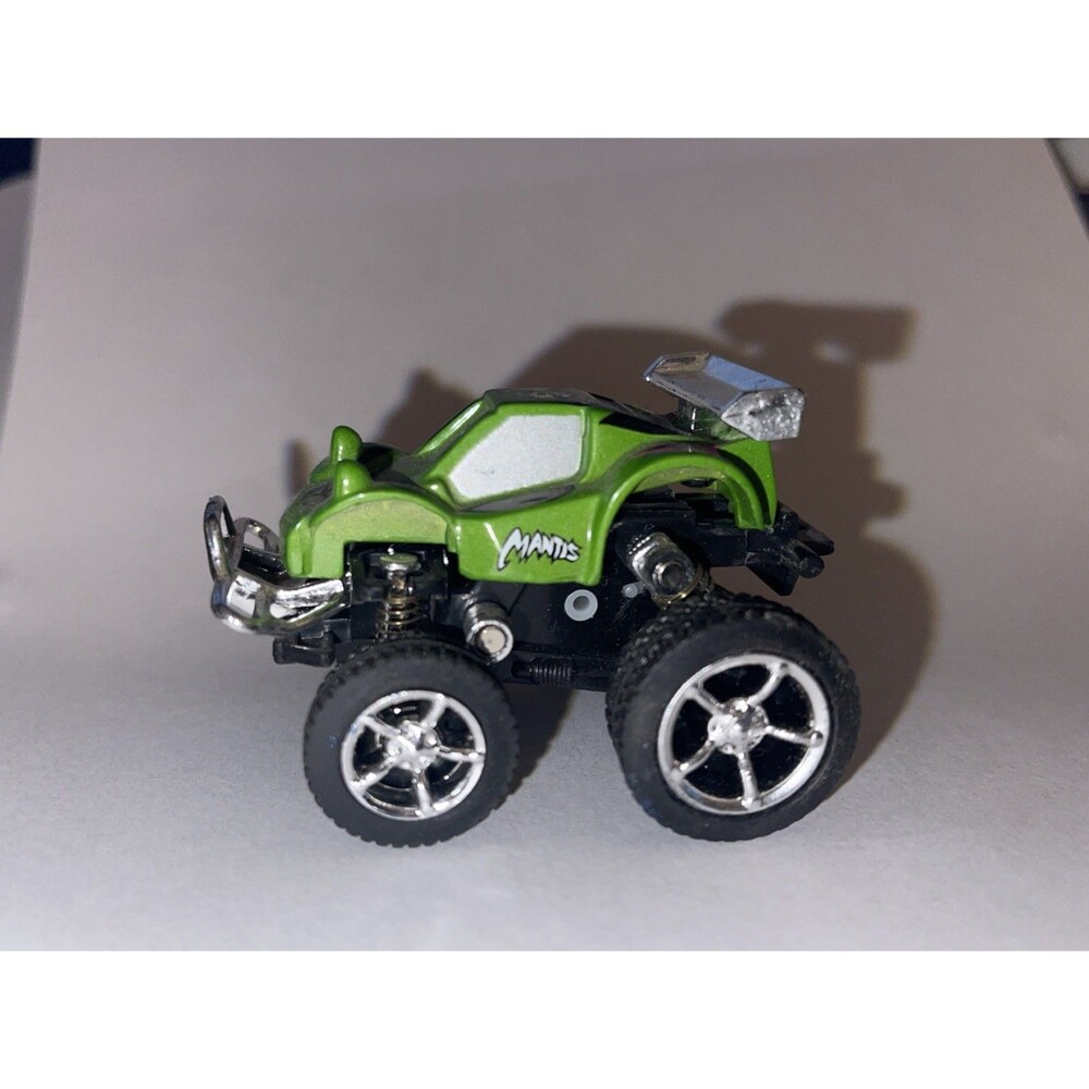 New Ray Pull Back & Go Monster Truck Green “Mantis” *Tested* 2.5 in x 1.5 in
